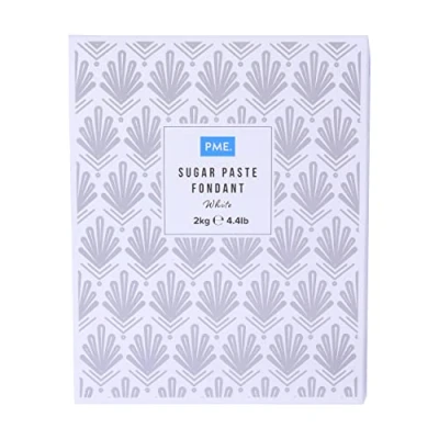 Image of PME Sugar Paste Fondant White 2kg