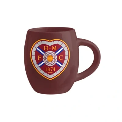 Image of FOCO Heart of Midlothian FC EPL Premier League Football Team Crest Coffee Tea Tub Mug