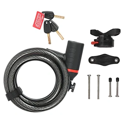 Image of Zefal 4915A K Traz C8 Cable Lock, Black, 185cm