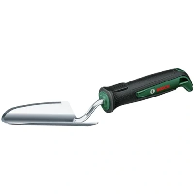 Image of Bosch Garden Hand Tool Trowel (for Digging Or Weeding, Robust, Stainless Steel, Soft Grip Handle, Egonomic Design)