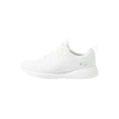 Image of Skechers Sport BOBS Squad Trainers, Women&#039;s, Size: 5, White Textile