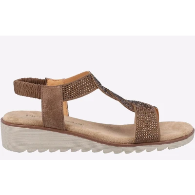 Image of Fleet &amp; Foster Hyacinth MEMORY FOAM Womens Brown Size UK 6