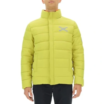 Image of JEEP O102969 I016 XP MAN HOODED TECH PUFFER JACKET W/Zipped Pockets JX23A Cress Green S