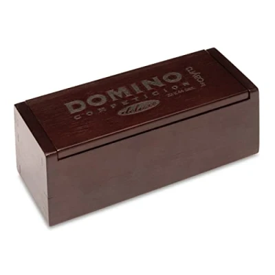Image of Cayro 4.4 x 2.2 1.1 cm Domino Competition in a Deluxe Box