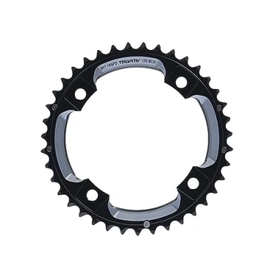 Image of Truvativ Chainring MTB 39T 4 Bolt 120 mm BCD Aluminium S Pin (BB30) Blast Black 2 x 10, 11.6215.188.270