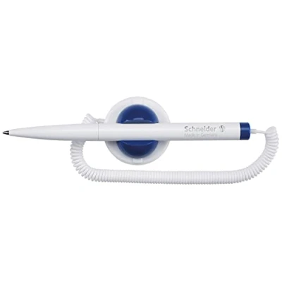 Image of Schneider Klick Fix Pen Blue Ink; On Blistercard,White