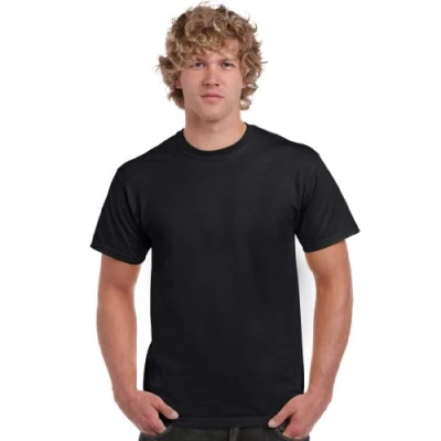 Image of Gildan Men&#039;s Crew Neck Short SleeveT Shirt, Black, XXX Large