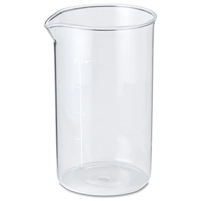Image of aerolatte Spare/Replacement Beaker for 5 Cup French Press/Cafetiere, Borosilicate Glass, Cup/600 ml