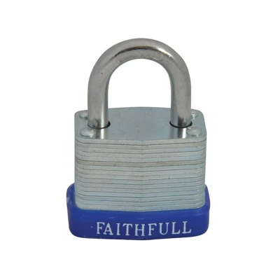 Image of Faithfull FAIPLLAM30 Padlocks, Set of 6