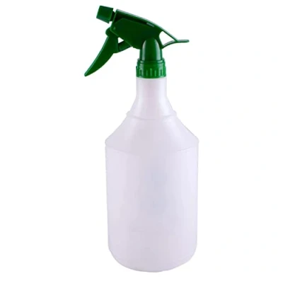 Image of KARRMA Spray Bottle 1L Multipurpose Sprayer with White Adjustable Pump Nozzle for Watering Cleaning Plant Feed Hairdressing Gardening