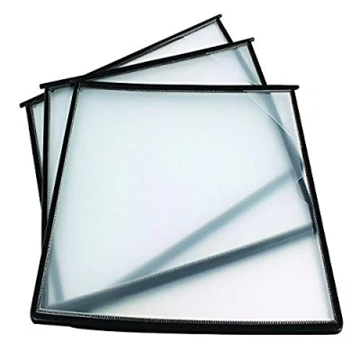 Image of Q Connect Quick Load Pockets Black (Pack of 10) Ref KF04600