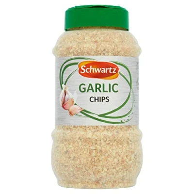 Image of Schwartz Seasoning Garlic Chips, Convenient Dried Garlic, 550 g (Pack of 1)