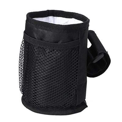 Image of TOPINCN Stroller Cup Holder Waterproof Baby Drinking Water Bottle Pouch Pocket Bag Pushchair Pram Wheelchairs Accessories