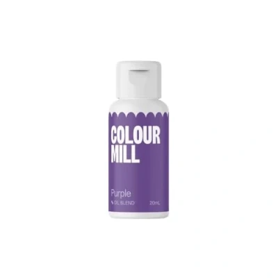 Image of Colour Mill Purple Next Generation Oil Based Food Colouring for Baking, Decorating, Icing and Cooking Dye DIY Slime Crafts 20 ml