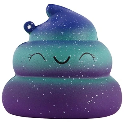 Image of Anboor Squishies Smiling Poo Galaxy Mini Squishy Slow Rising Kawaii Scented Soft Prime Toys 1Pcs
