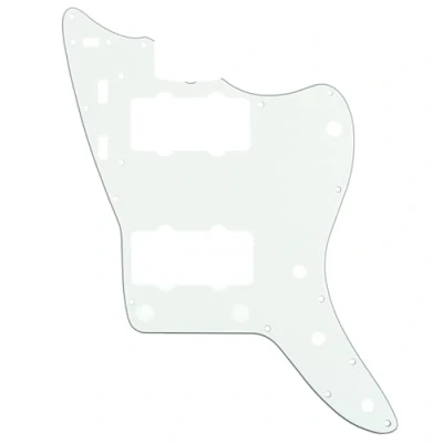 Image of Musiclily Pro 13 Hole 65 60s Vintage Guitar Pickguard for Fender American Jazzmaster, 3Ply Parchment