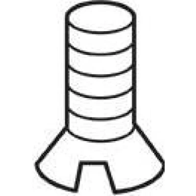 Image of Trend WP SCW/09 M5X8MM CSK Slot Machine Screw, Silver