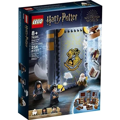 Image of LEGO Harry Potter Hogwarts Moment: Charms Class 76385 Professor Flitwick’s in a Brick Built Book Playset, New 2021 (255 Pieces)