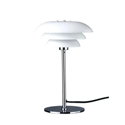 Image of Dyberg Larsen DL20 table lamp, glass, chrome