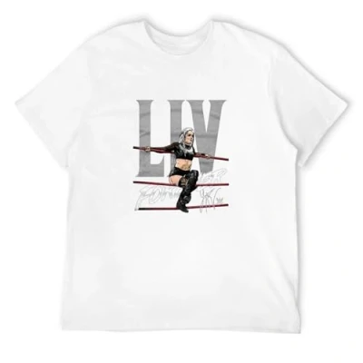 Image of Men Tshirt Liv Morgan Forever T Shirt White S