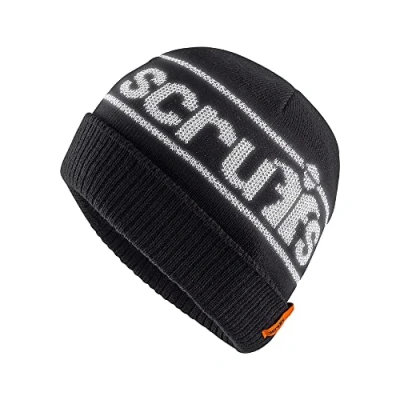 Image of Scruffs Trade Reflective Beanie Black