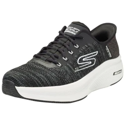 Image of Skechers Men&#039;s GO Run Elevate 2.0 Sneaker, Black, 7.5 UK