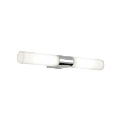 Image of Padova Bathroom Over Mirror Wall 2 Light Polished Chrome IP44, G9