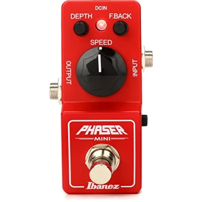 Image of Ibanez PHMINI Phaser Pedal True Bypass Red
