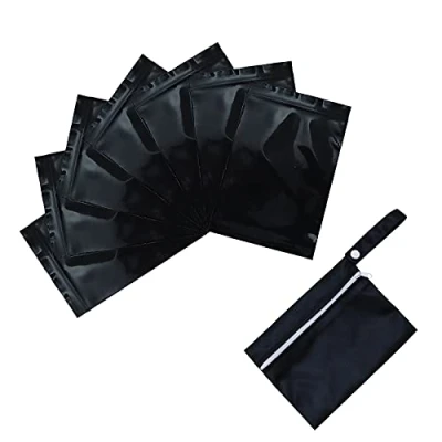 Image of Sadocom 100pcs Sanitary Napkin Disposal Bags, Sealable Tampon Bag, Feminine Bags For Tampons, Pads, And Liners. with Storage Bag