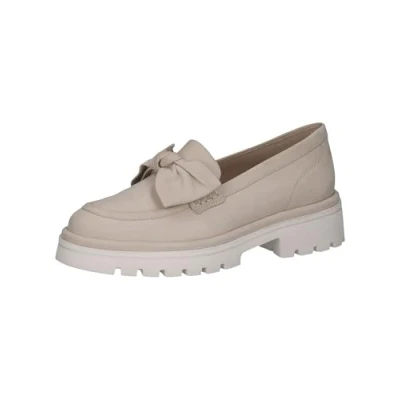 Image of CAPRICE Women&#039;s 9 24751 42 Loafer Flat, Snow Nubuck, 4.5 UK