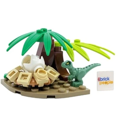 Image of LEGO Jurassic World: Dino Nest with Baby Raptor