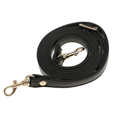 Image of Sharplace Solid Adjustable Crossbody Shoulder Bag Handbag Straps Replacements 120cm, Black, Length