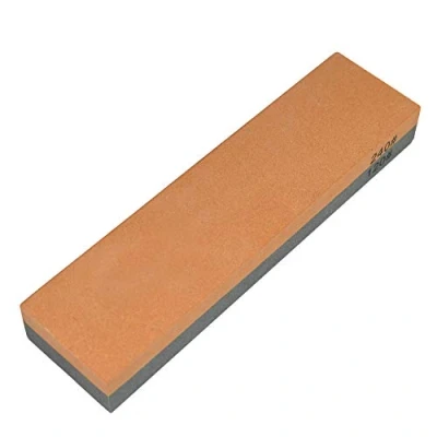 Image of Tredoni 20cm Waterstone 120/240 Grit Knife Sharpening Stone 2 in1 Combination Whetstone