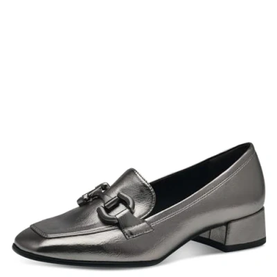 Image of Tamaris Women&#039;s Damen 1 24316 43 Loafer, Grey (Pewter), 6 UK