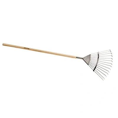 Image of Draper Heritage Junior Stainless Steel Lawn Rake