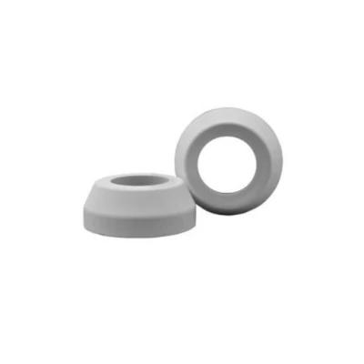 Image of Plumbright 40mm Pipe Collars White (Pack of 2) 787153