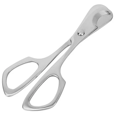 Image of Cigar Scissors, Stainless Steel Cutter, Pocket Double Blade Straight Cut Scissors for Cigars