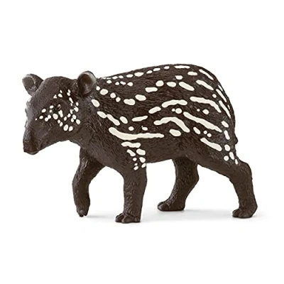 Image of SCHLEICH 14851 Tapir Baby Wild Life Toy Figurine for children aged 3 8 Years