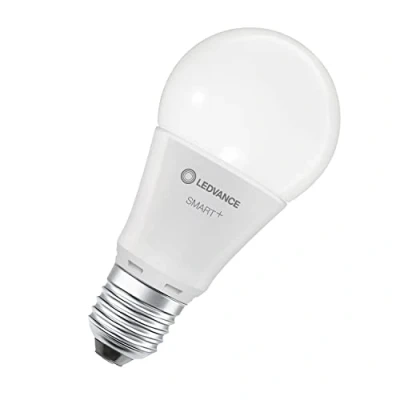 Image of LEDVANCE Smart LEDLamp with WiFi Technology, Base: E27, Di mmable, Warm White (2700K), Replaces Incandescent Lamps 60 W, SMART+ Classic Pack Of 3