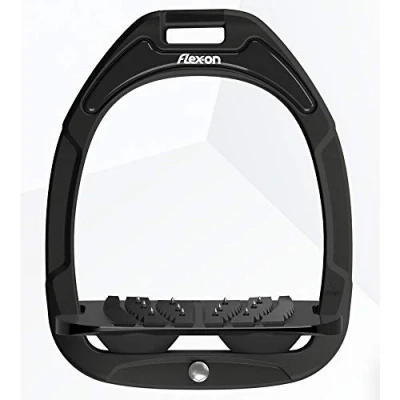 Image of Flex On Green Composite Ultra Grip Stirrups Black