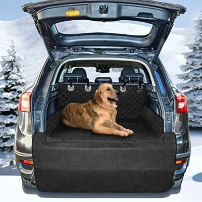 Image of ANOSOSPECIAL SUV Cargo Liner for Dogs,Waterproof Trunk Seat Cover Pet,Universal Fit Protector Car Jeep Truck