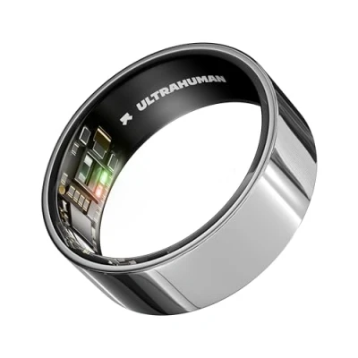 Image of Ultrahuman Ring AIR Smart Health Tracker, Size First with Sizing Kit,Sleep Tracker,Smart for Men/Women,Fitness Tracker(Size 13)