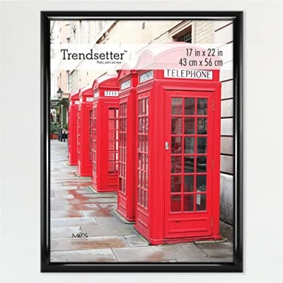 Image of MCS Trendsetter Poster Frame, Black, 17 x 22 in, Single