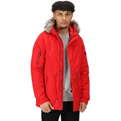 Image of Regatta Men&#039;s Salinger Iii Jackets Waterproof Insulated, Code Red, M UK