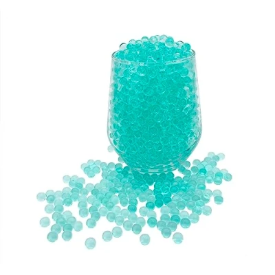 Image of KONFEN Water Beads 20000Pcs Gel Soil, Green Balls Jelly Crystal Ball Absorbing for Vases, 100g 7 8mm Vase Fillers Home Decorations (Green)