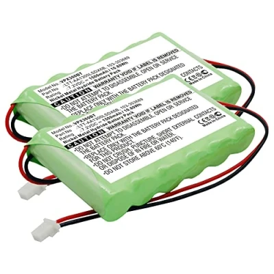 Image of CELLONIC 2x 103 301179 Battery Replacement for Visonic PowerMaster 30 Control Panel CCTV Smart Home Security Alarm System 1500mAh 7.2V