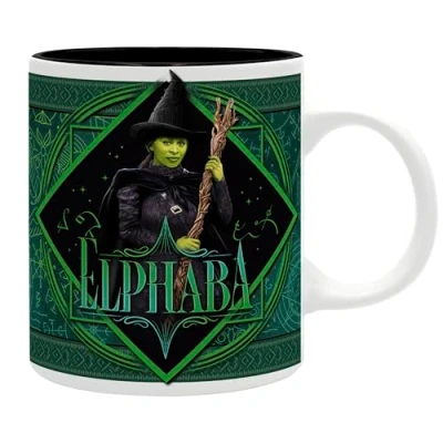 Image of ABYSTYLE Wicked Elphaba Make Your Own Magic Ceramic Novelty Coffee &amp; Tea 320ml / 11oz Mug Merchandise Gifts