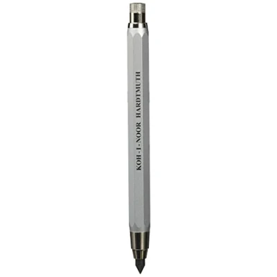 Image of KOH I NOOR 5340 5.6mm Diameter Mechanical Clutch Lead Holder Pencil Silver