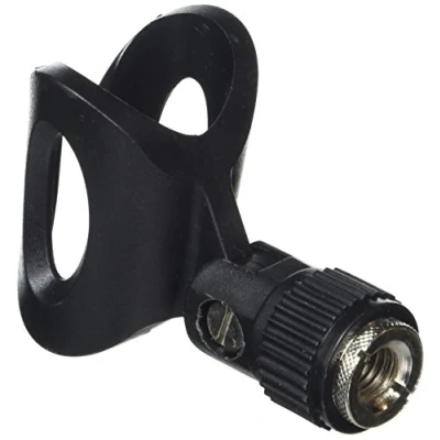 Image of Stagg MH 12AH Nylon Microphone Clamp Black, 32 to 42 mm
