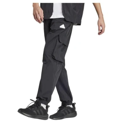 Image of adidas Sportswear Cargo trousers, Men&#039;s, Size: Small, Black